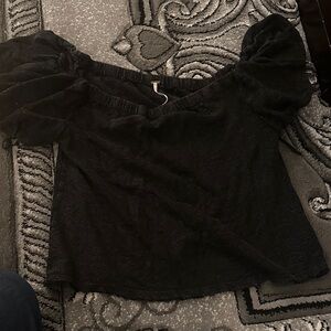 Elegant Black Women's Top